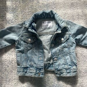 Old Navy Kids Light Blue Jean Jacket